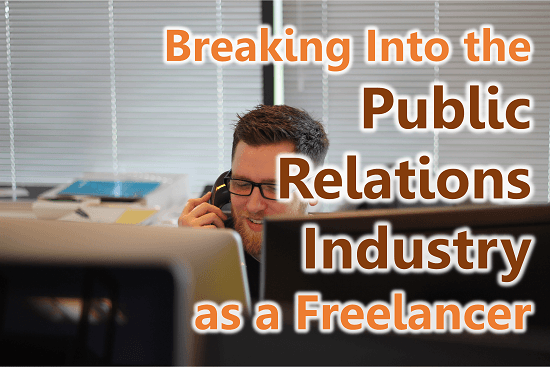 Breaking Into Public Relations Industry