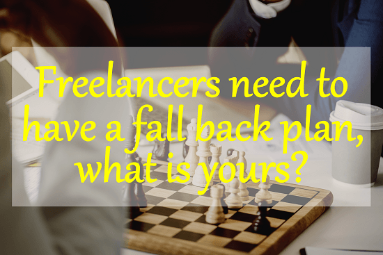freelancers fallback plan