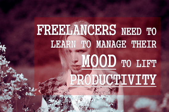 manage mood to lift productivity