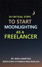 moonlighting as a freelancer