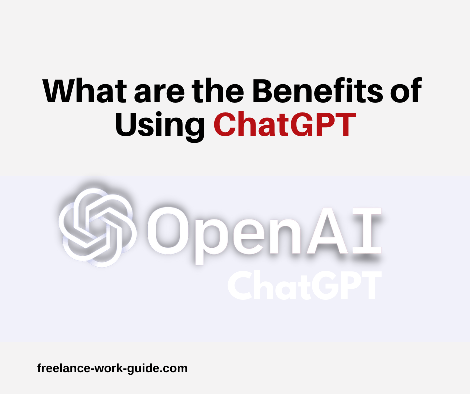 what are the benefits of using chatgpt