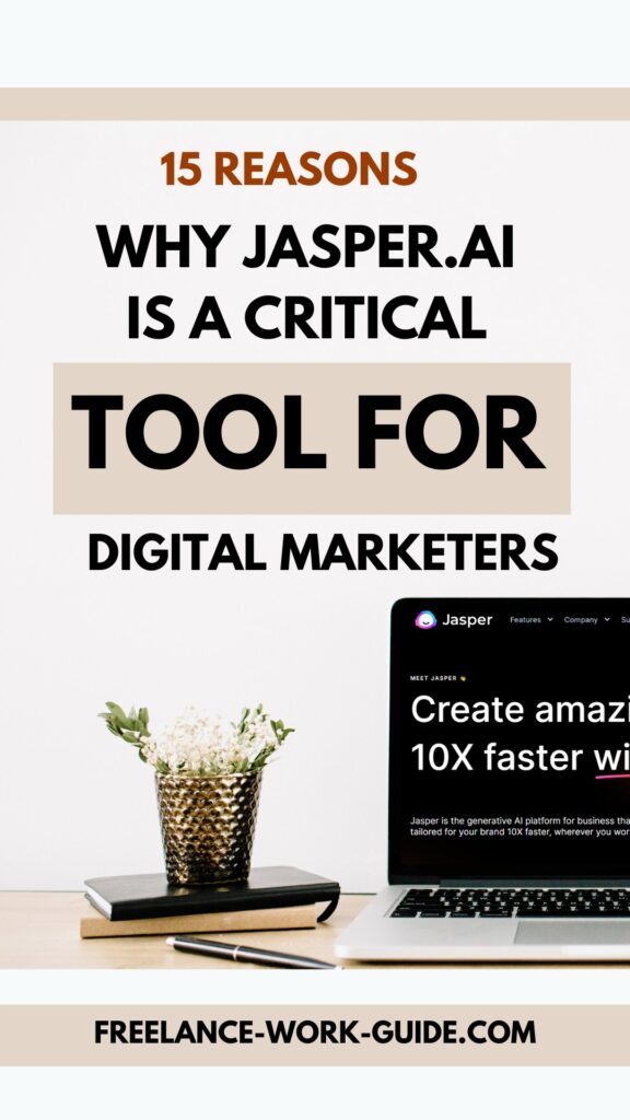 why jasper ai is a critical tool for digital marketers